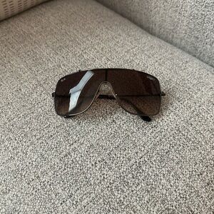 Ray-Ban Black and Brown Sunglasses Wingsll